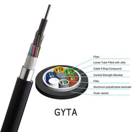 GYTA bị mắc kẹt ống lỏng cáp quang Ftth Nhôm không bọc thép G652
