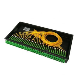 Sợi quang thụ động PLC Splitter 1x32 Giá đỡ 1260-1650nm Bước sóng