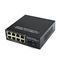 1 Fiber + 8 Rj45 Cổng Bộ chuyển đổi phương tiện truyền thông cáp Gigabit Ethernet hiệu suất cao