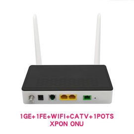 Fiberhome Gpon Onu Thiết bị Internet 1Ge + 1Fe + Catv + Wifi + Pots Chế độ kép